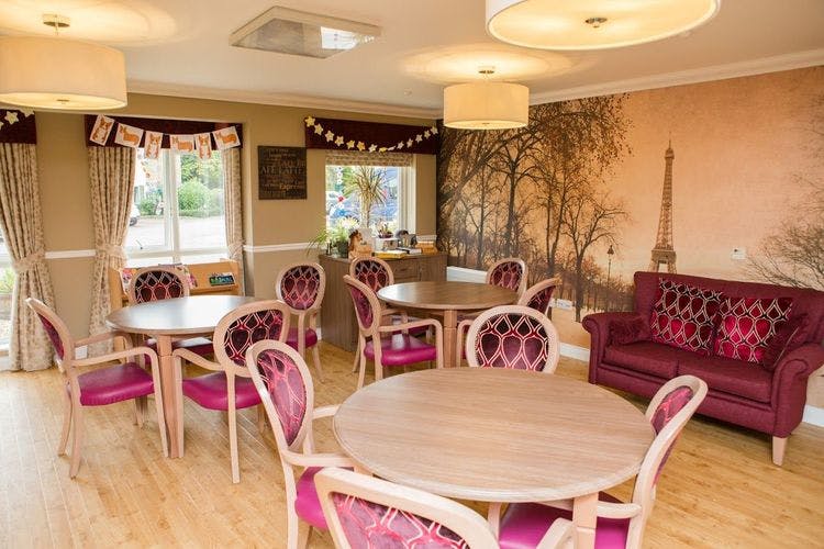 Dining Area of Meadowcroft Care Home in Thame, South Oxfordshire