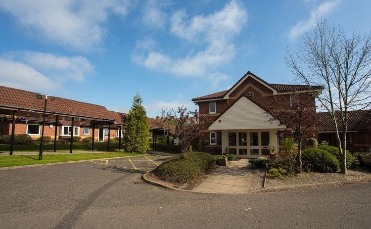 Exterior of Ryland View Care Home in Tipton, Sandwell