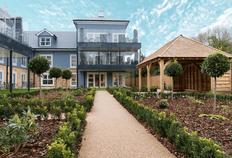Exterior of Benson House Care Home in Wallingford, South Oxfordshire