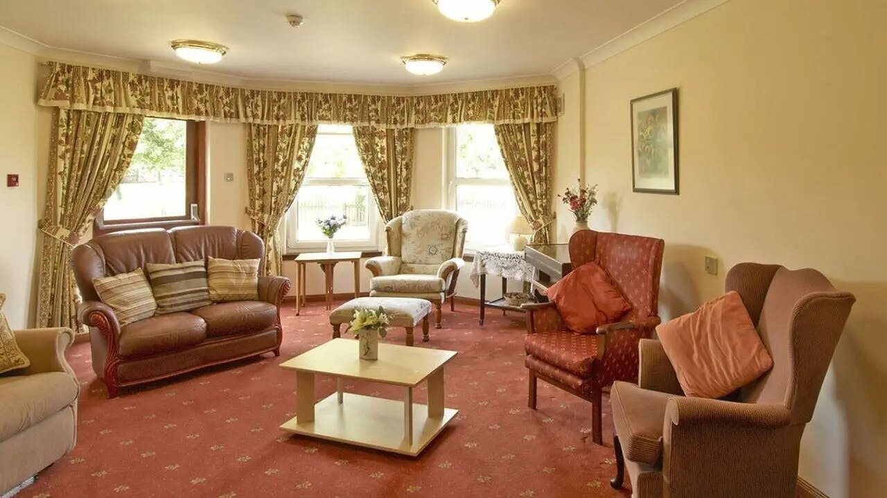 Lounge of Scoonie House in Leven, Fife