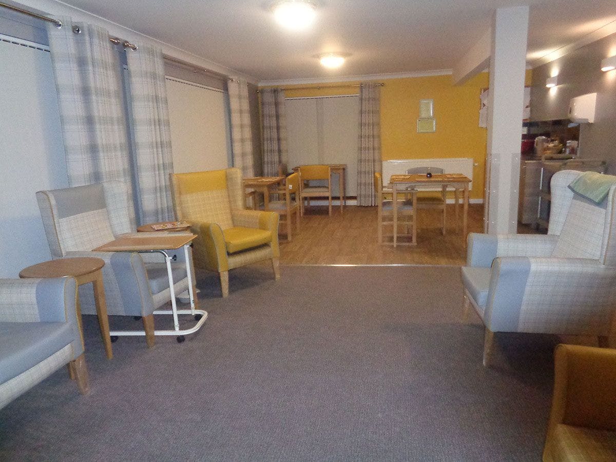 Communal Area in Spiers Care Home In North Ayrshire, Ayrshire and Arran