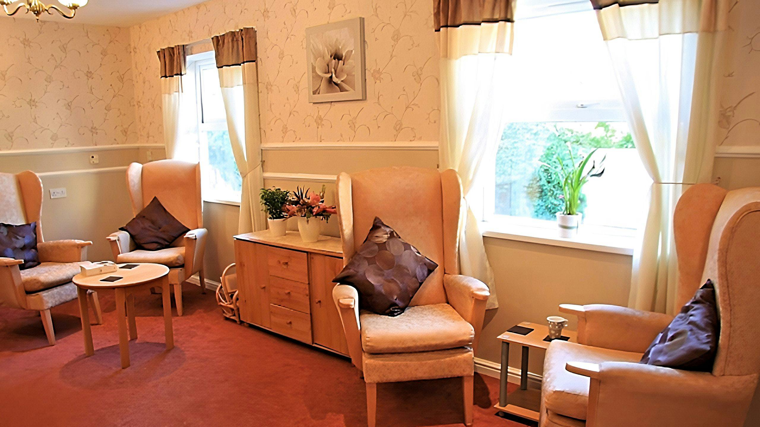 Communal Lounge of Astor Lodge View in Cramlington, Northumberland