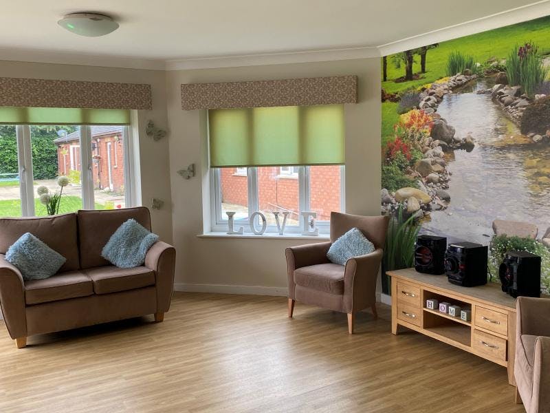 Communal Area of Castle Park Care Home in Kingston upon Thames, Greater London