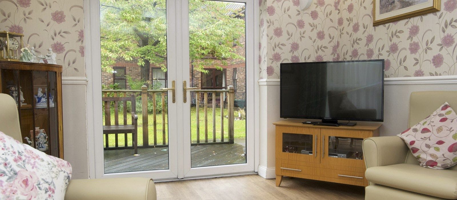 Communal Lounge of Astell Care Home in Newcastle upon Tyne, Tyne and Wear