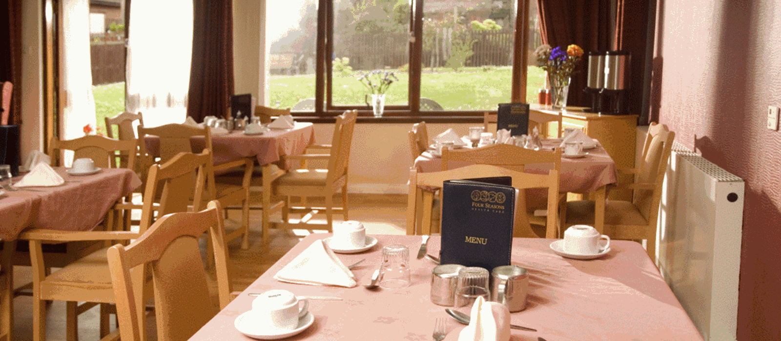 Dining Area of Benarty View Care Home in Fife, Scotland