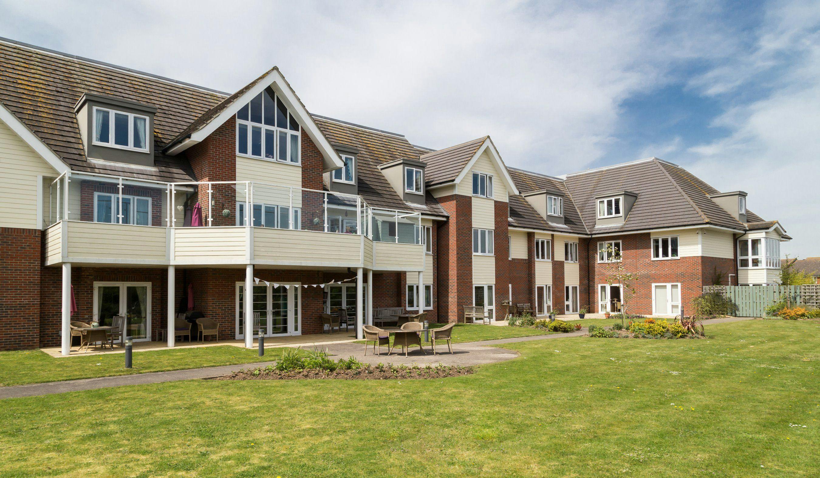 Exterior of  Alice Grange Care Home in Kesgrave, East Suffolk