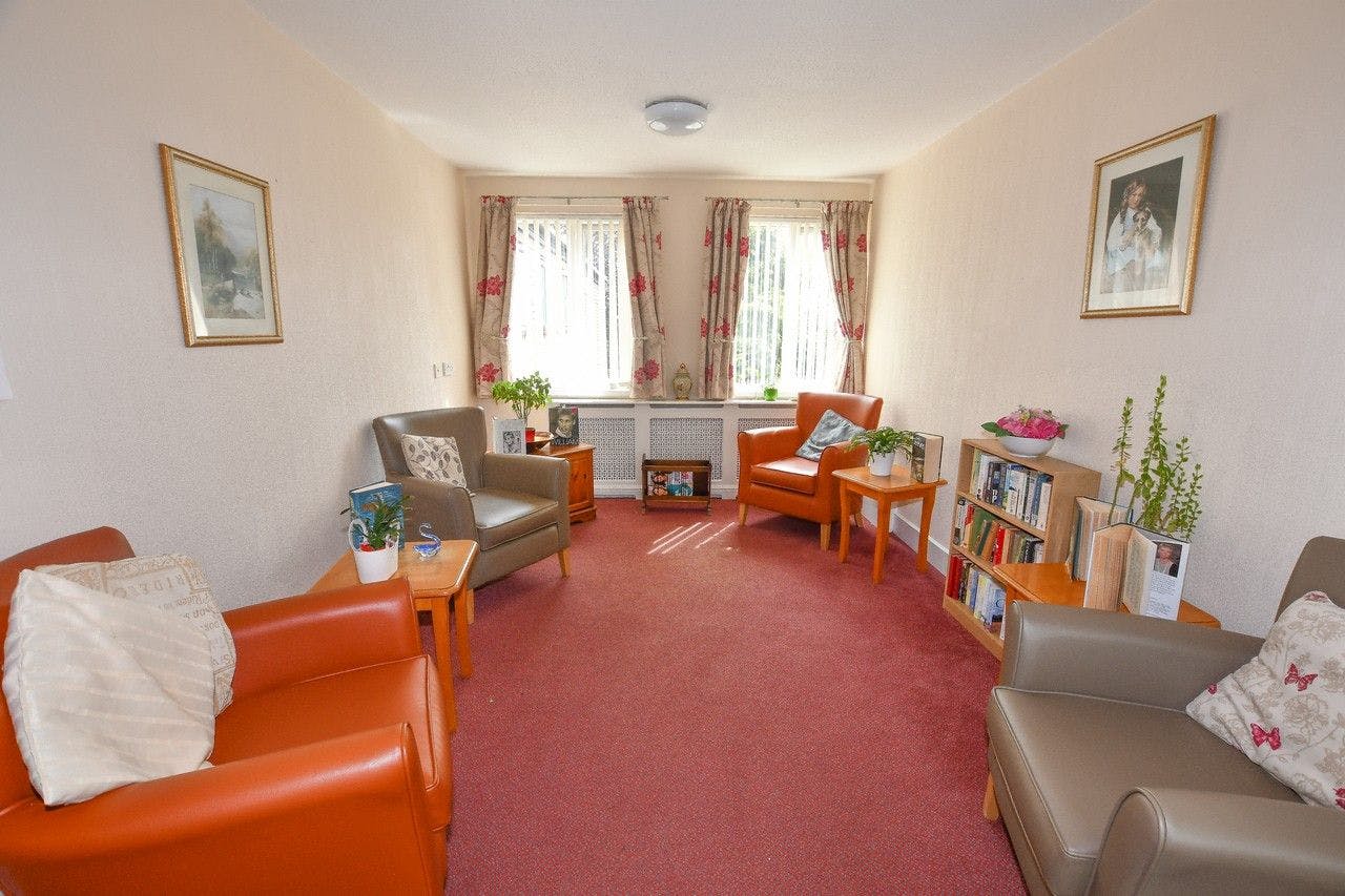 Communal Area of Leycester House Care Home in Knutsford, Cheshire East
