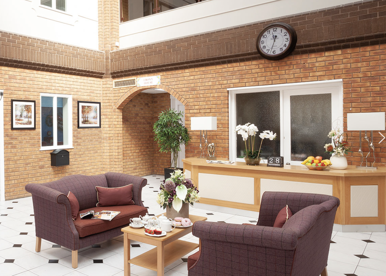 Communal Area of Wrottesley Park House Care Home in Wolverhampton, West Midlands