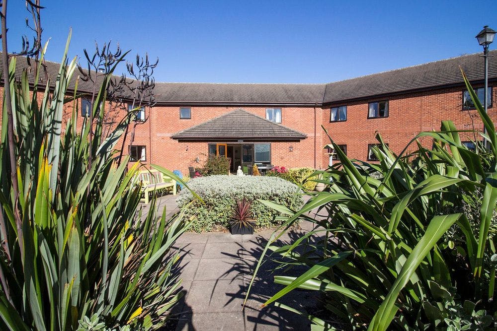 Exterior of Maun View Care Home in Mansfield, Nottinghamshire