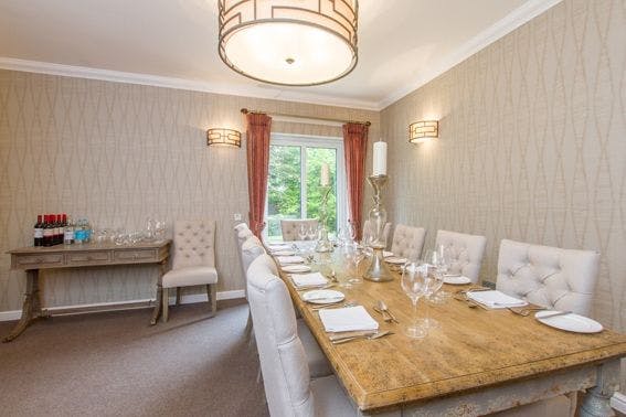 Dining Area of Ryefield Court Care Home in Harrow, Greater London