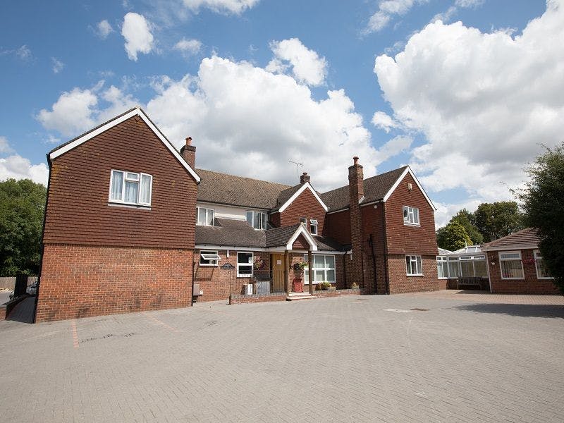 Exterior of Chippendayle Lodge Care Home in Maidstone, Kent