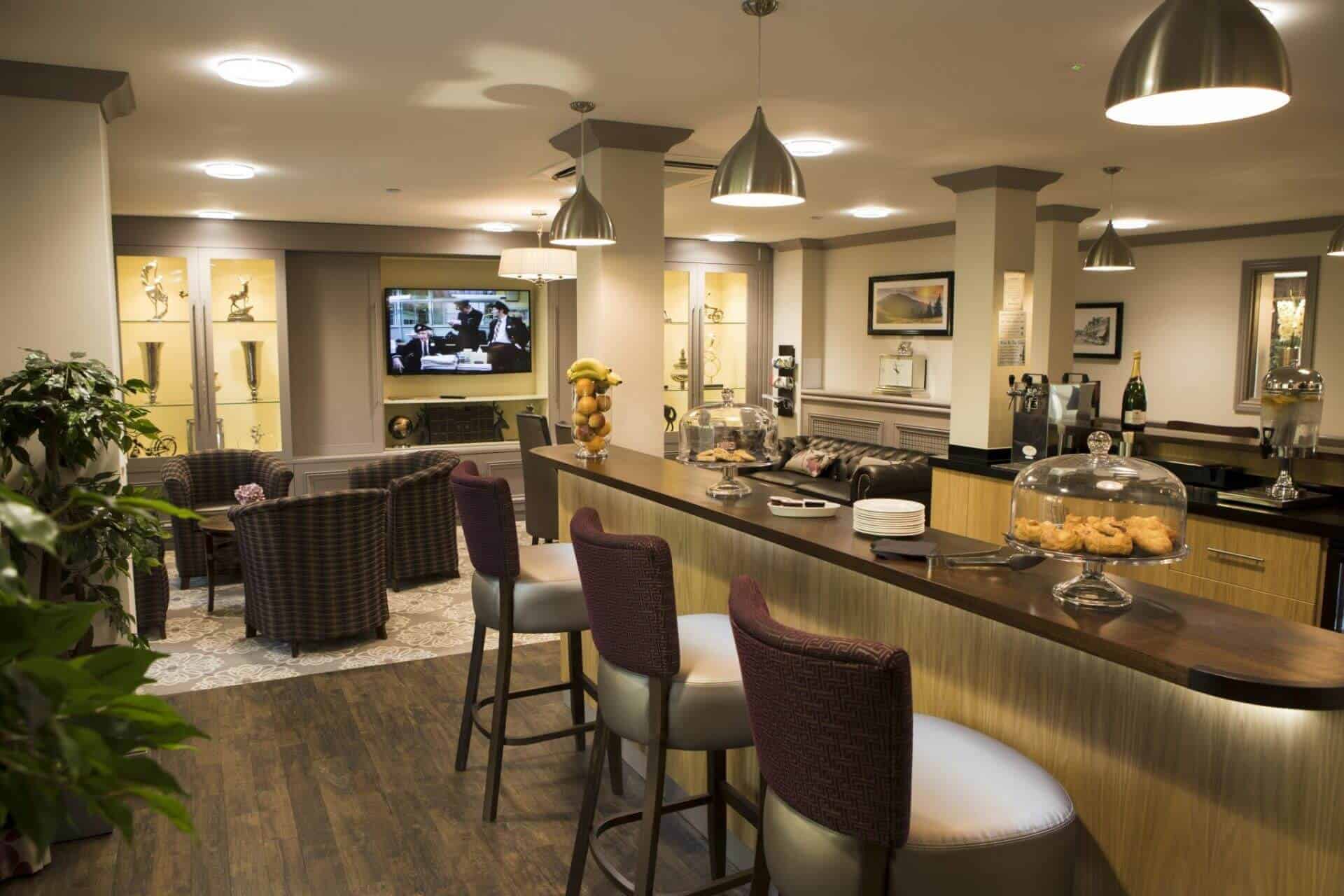 Communal Area of Emerson Grange Care Home in Swanley, Sevenoaks