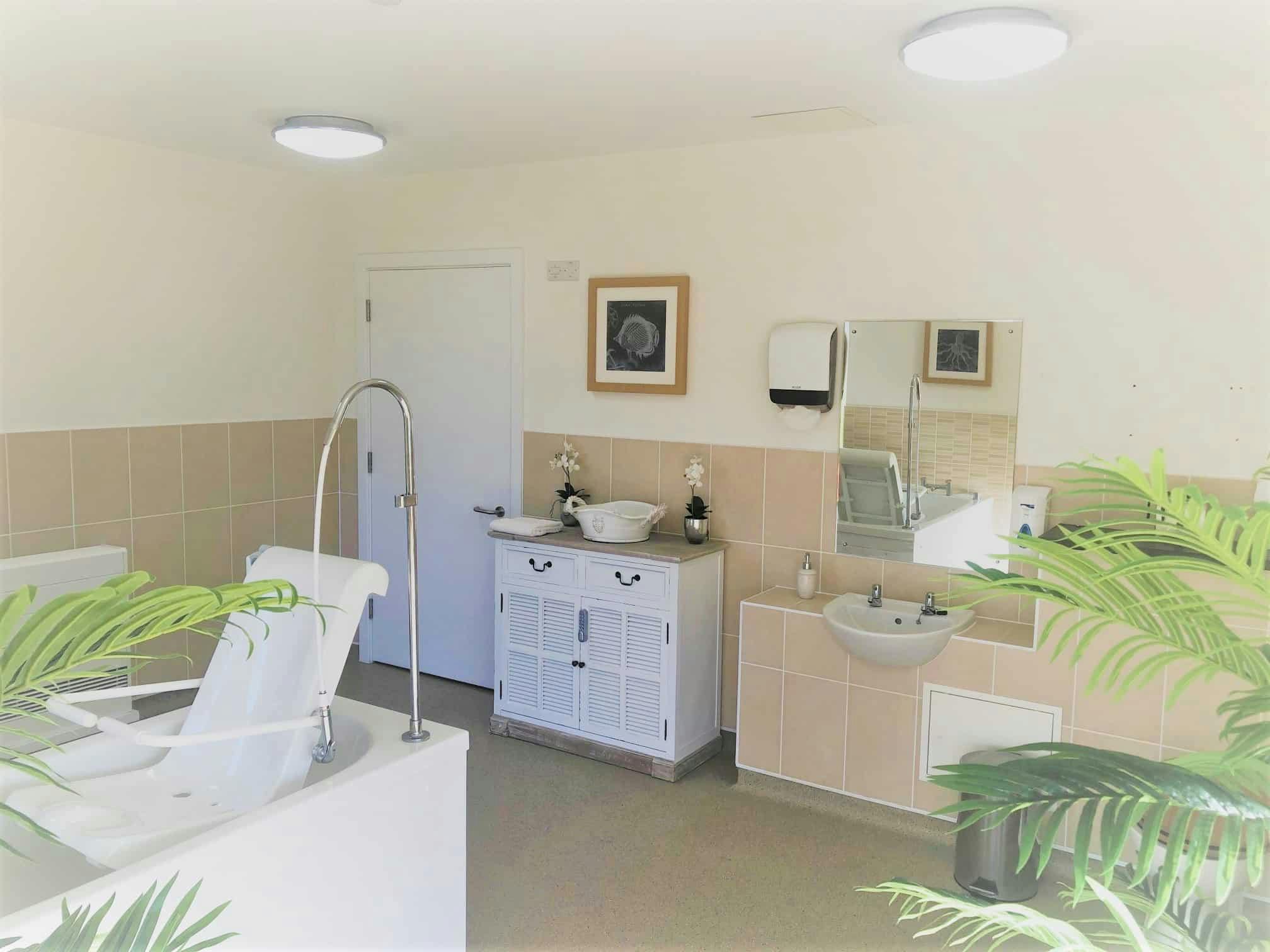 Bathroom at Wellington Vale Care Home in Portsmouth, Hampshire