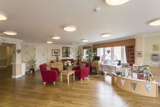 Communal Area of Loganberry Lodge Care Home in Colchester, Essex