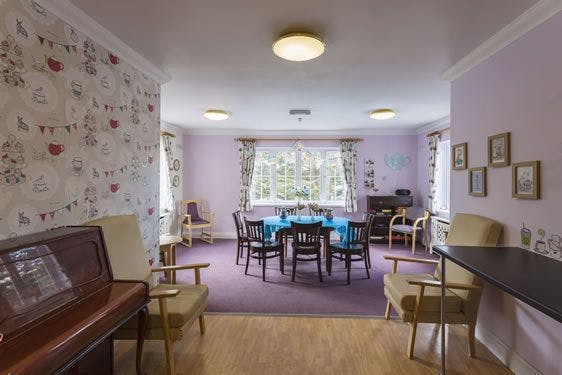 Dining Area of Silvanna Court Care Home in Wickford, Basildon