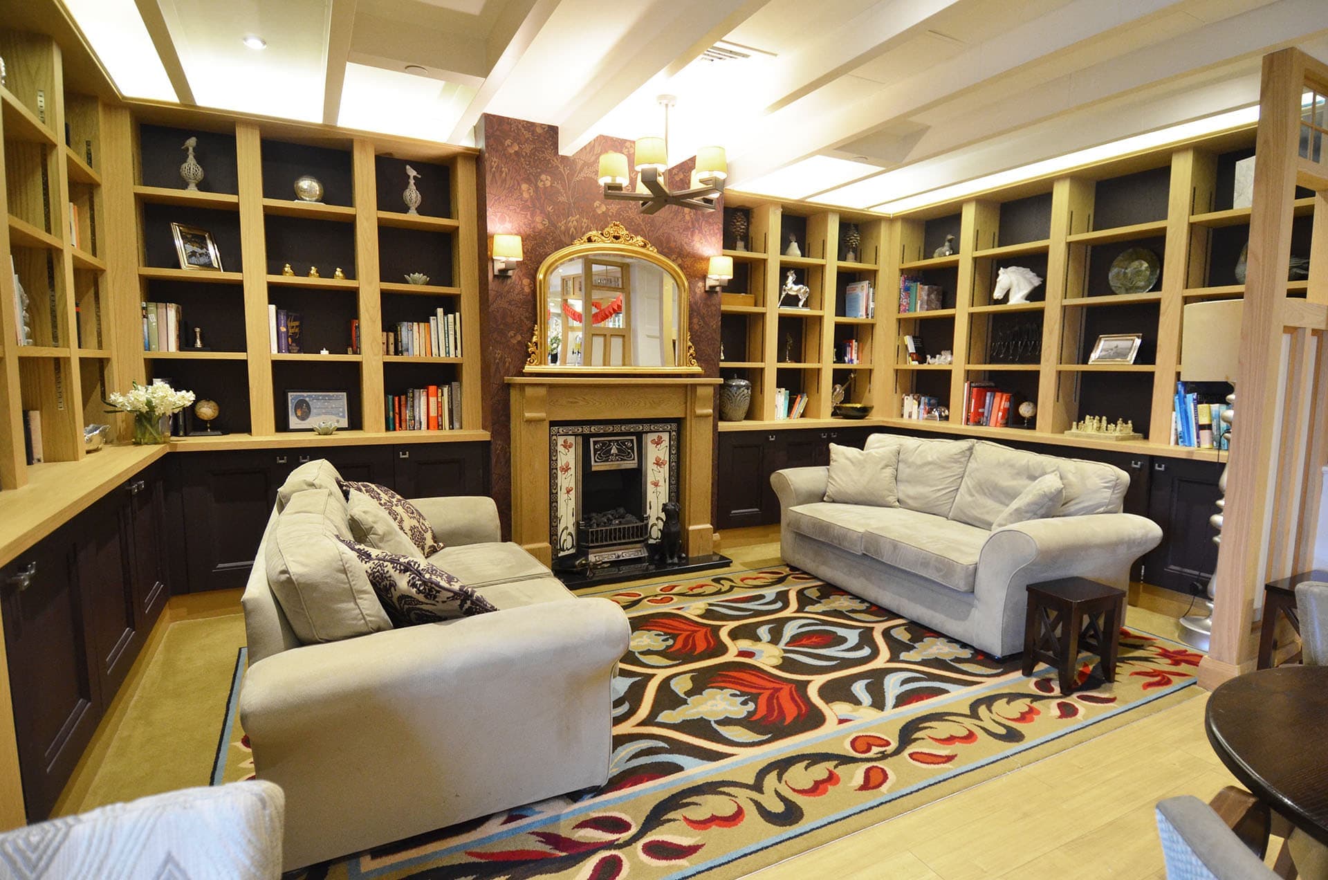 Lounge of Cliveden Manor in Marlow, Buckinghamshire