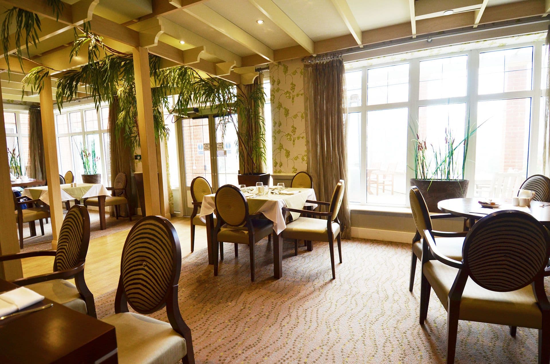 Dining room of Cliveden Manor in Marlow, Buckinghamshire