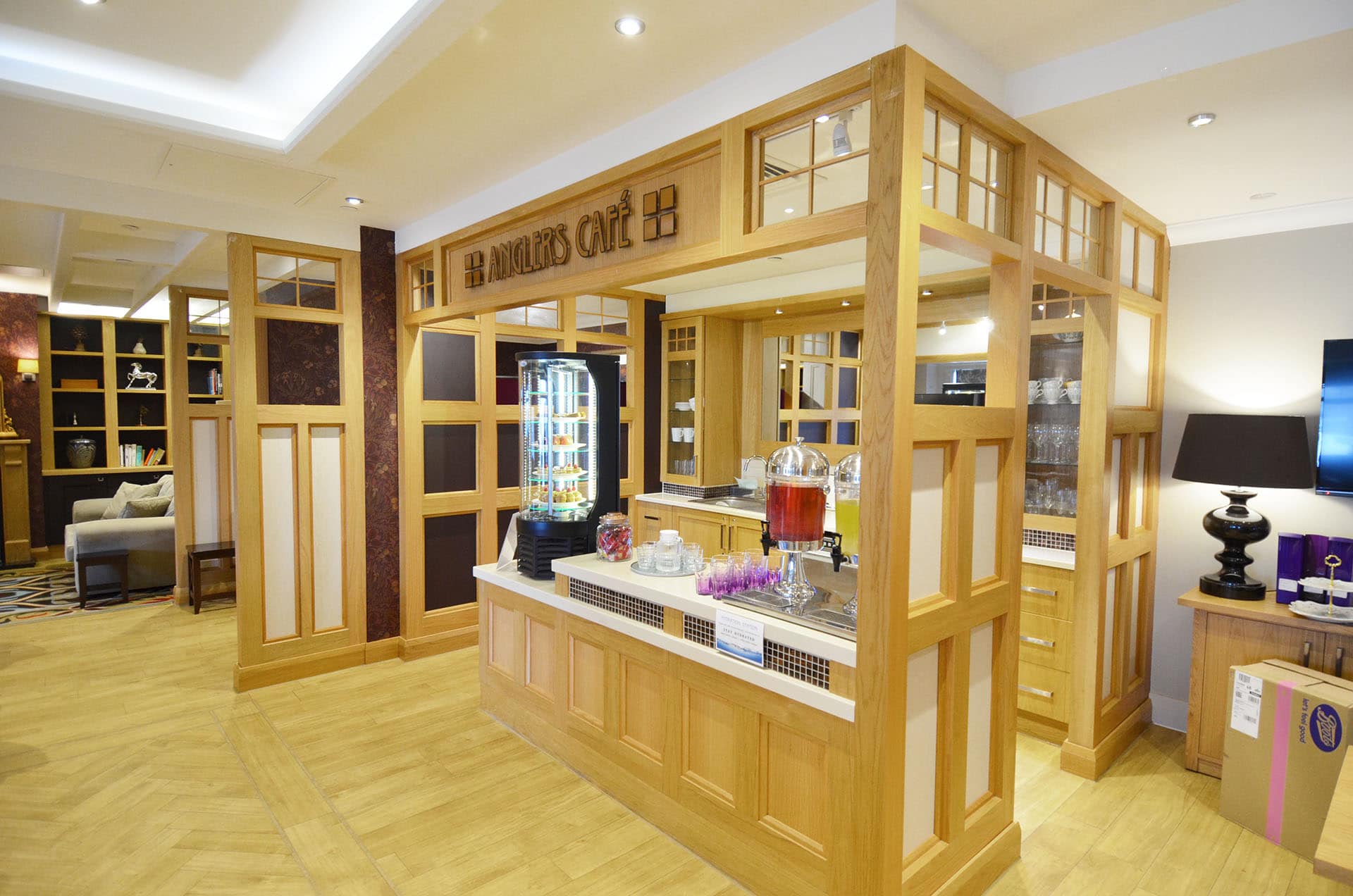 Cafe of Cliveden Manor in Marlow, Buckinghamshire