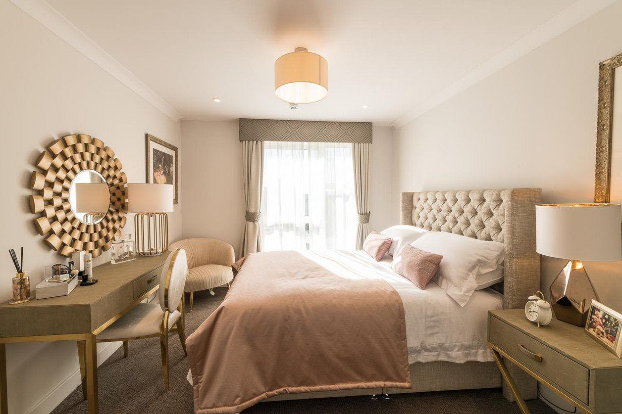 Bedroom at Wandsworth Common Care Home in Wandsworth, Greater London