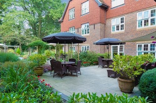 Garden of Beaconsfield Heights Care Home in Beaconsfield, Buckinghamshire