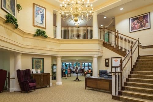 Reception at Chorleywood Manor Care Home in Chorleywood, Greater London