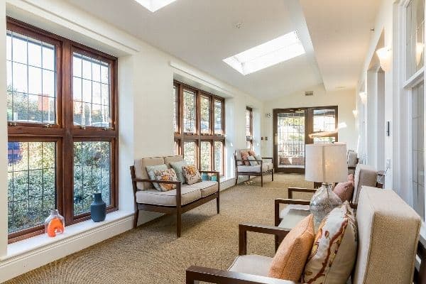 Communal Area at Chorleywood Manor Care Home in Chorleywood, Greater London