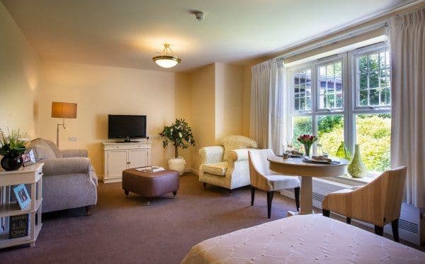 Bedroom at Chorleywood Manor Care Home in Chorleywood, Greater London