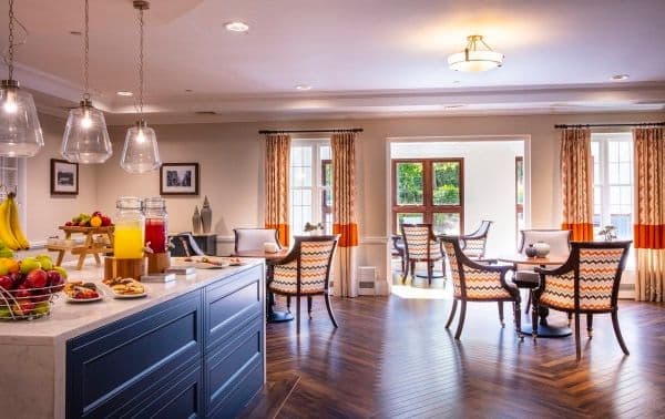 Dining Room at Chorleywood Manor Care Home in Chorleywood, Greater London