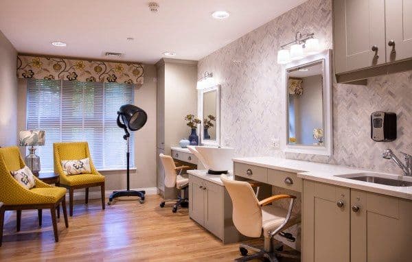Salon at Chorleywood Manor Care Home in Chorleywood, Greater London