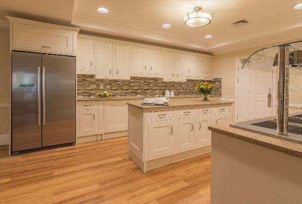 Dining Room at Virginia Water Care Home in Runnymede, Surrey