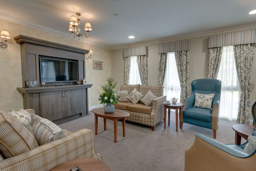 Communal Lounge of Parsons Grange Care Home in Reading, Berkshire