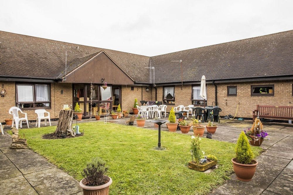 Garden of Gattison House Care Home in Doncaster, South Yorkshire