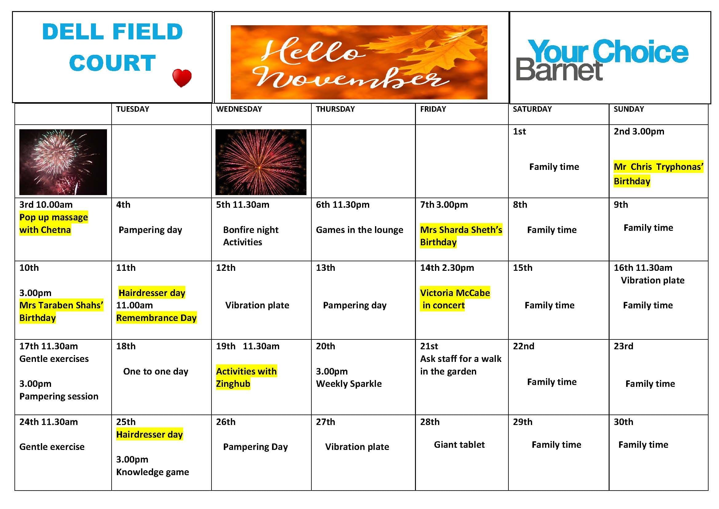 Your Choice Barnet - Dell Field Court care home - 020